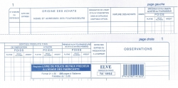 Livre de police : Fabrications